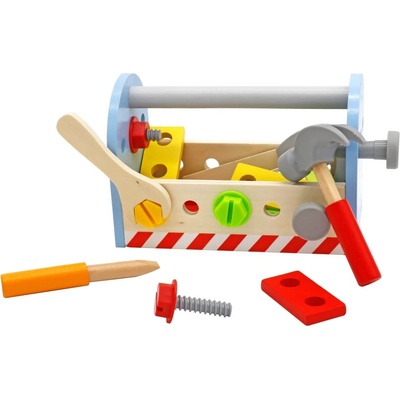 Ginger Home Игрален комплект Ginger Home - Дървени инструменти в кутия (W03D150)