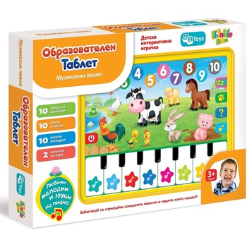 Thinkle Stars Детски образователен таблет Thinkle Stars - Музикално пиано