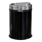 HORECANO HORECANO-Кош за отпадъци с люлеещ капак 8L ЧЕРЕН Ø21xh32cm (4513.0000S. 102.08B) (016218)