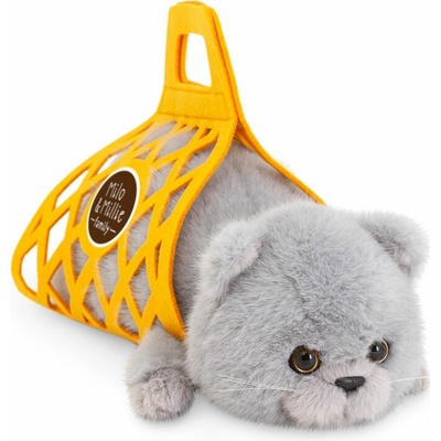 Orange Toys Milo&Millie mačička Milo sivá 35 cm
