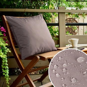 Eurofirany Záhradná nepremokavá GARDEN pudrová Polyester 45 x 45 cm