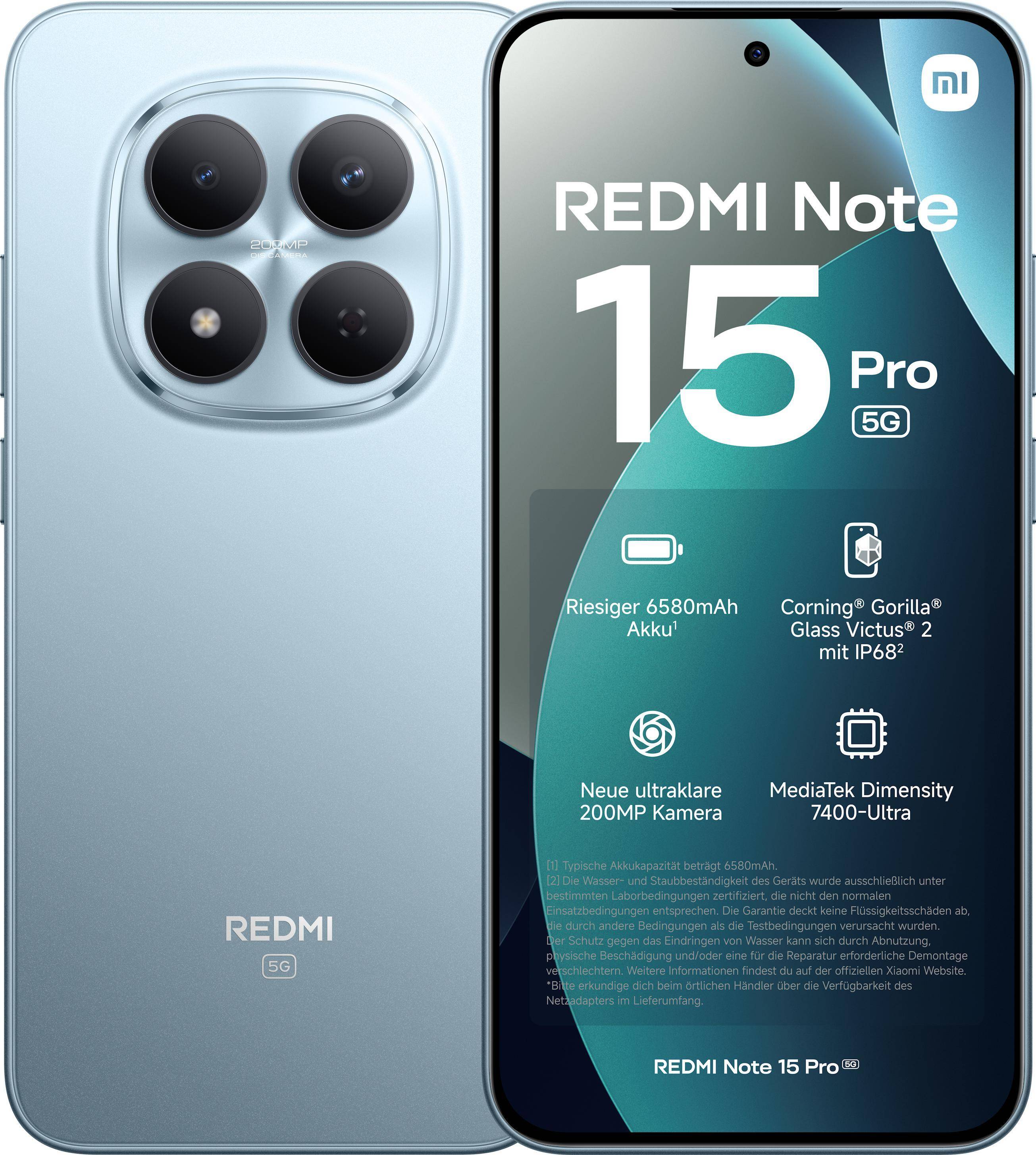 Xiaomi Redmi Note 15 Pro 5G 8GB/256GB Glacier Blue od 265
