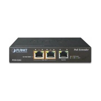 Planet Line Planet 1-Port 802.3at PoE+ to 2-Port 802.3af/at Gigabit PoE Extende