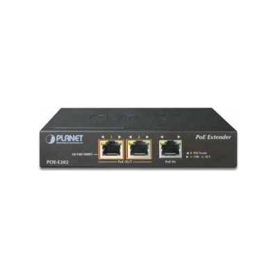 Planet Line Planet 1-Port 802.3at PoE+ to 2-Port 802.3af/at Gigabit PoE Extende