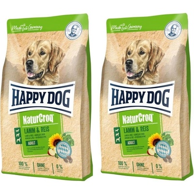 Happy Dog NaturCroq Lamb & Rice 2 x 15 kg