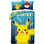 Halantex obliečky Pokémon Pikachu blesky Bavlna 140x200 70x90