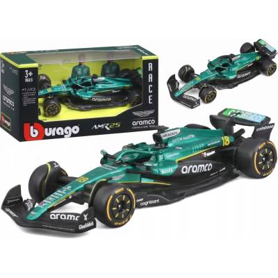 Bburago F1 Aston Martin AMR25 2025 18 Lance Stroll 1:43