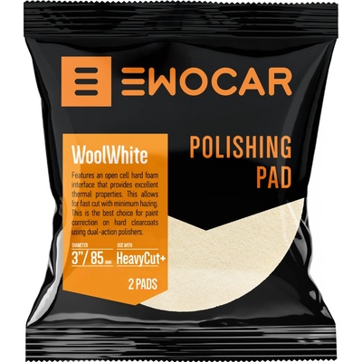 Ewocar Vlnený - agresívny leštiaci pad 85 mm