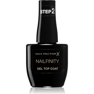 MAX Factor Nailfinity Gel Top Coat гел топ лак за нокти цвят 100 The Finale 12ml