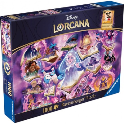 RAVENSBURGER Disney Lorcana Glimmers of the Realm Ametyst 1000 dílků