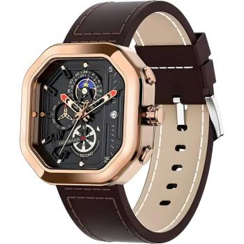 LIGE Часовник lige fr-29514 - Кафяво / Злато Розово kp29514 (fr-29514)