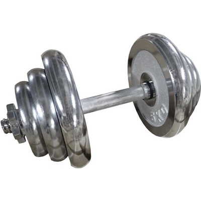 Acra chromovaná Činka jednoruční 20 kg 25 mm