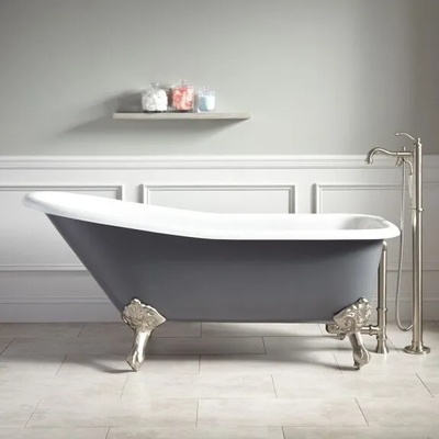 Inter Ceramic Вана ICSH 1784 GRAY, 162.5x69.5x80см, 180л (1784 GRAY)