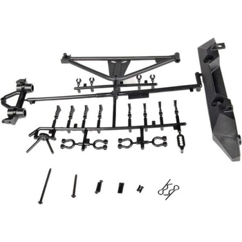 Axial Задна броня Axial, държач за резервна гума