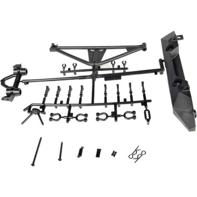 Axial Задна броня Axial, държач за резервна гума