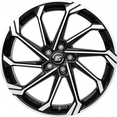 RC-DESIGN RC36 8.5X20 5X112 ET40 black polished