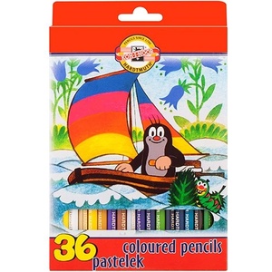 KOH-I-NOOR Mole 3655 Комплект пастели 36бр. 7140107004 (7140107004)