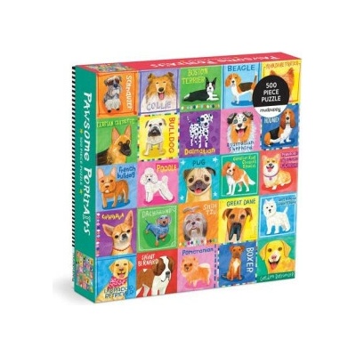 Dog Portraits 500 Piece Family Puzzle