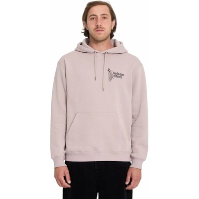 Volcom mikina Watanite Po Bark Brown Šedá