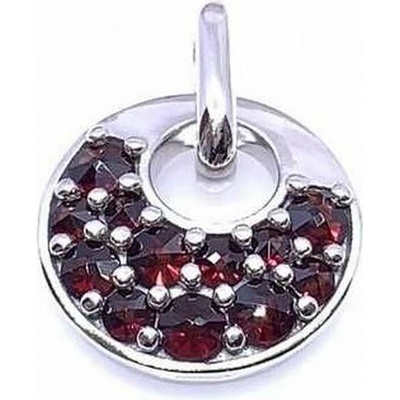 Český Granát Jan Kos jewellery Stříbrný přívěsek 14119045001