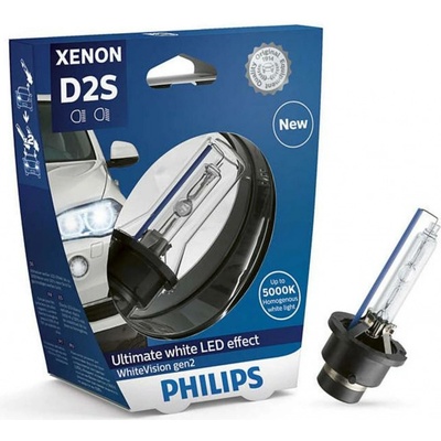 Žárovka dálkového světla PHILIPS Xenon WhiteVision gen2 85122WHV2S1