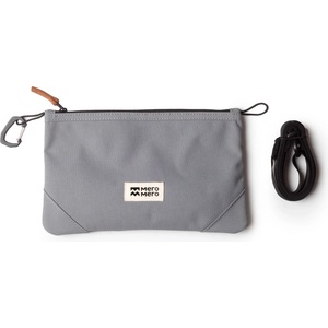 MeroMero Чанта за рамо Meromero Stuff Pouch V2 Shoulder bag - Stone Grey / Brown Leather - размер One Size (510-3371-0511)