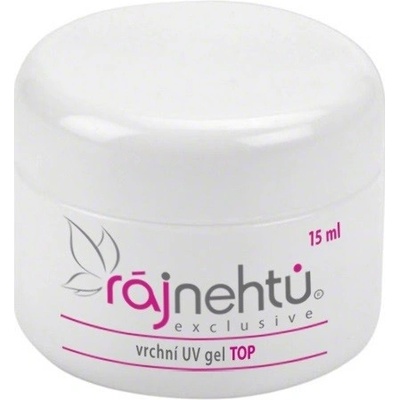 Ráj nehtů UV gel TOP vrchní 15 ml