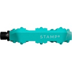 Crankbrothers Платформен педал Crankbrothers Stamp 0 Plattform-Pedal Platform pedals - Turquoise (860-4766-0412)