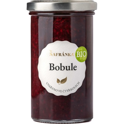 Šafránka BIO Bobule džem se sníženým obsahem cukru 210 g Bobule