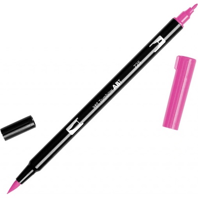 Oboustranný štětcový fix Tombow ABT DUAL - růžová Barva: 725 - Rhodamine Red