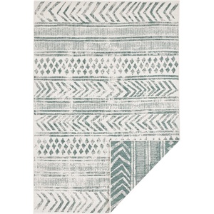 Hanse Home Зелен и кремав килим за открито , 120 x 170 cm Biri - NORTHRUGS (103861-120x170)