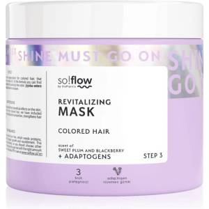 So!flow Coloured Hair Revitalizing Mask интензивна ревитализираща маска за боядисана коса 400ml