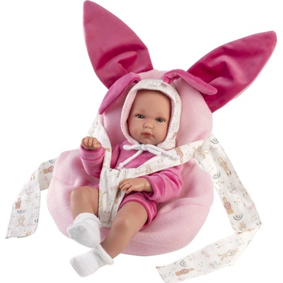 Llorens 63506 New Born Realistická Holčička 35 cm