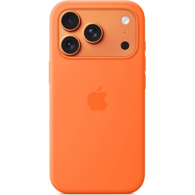 Apple iPhone 17 Pro MagSafe Silicone Case orange (MGFE4ZM/A)