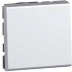 Legrand Бутон 2 мод. цвят алуминий Mosaic /до изчерпване/ - 079240 (079240)