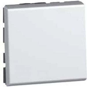 Legrand Бутон 2 мод. цвят алуминий Mosaic /до изчерпване/ - 079240 (079240)
