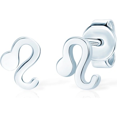 SAVICKI Обеци със зодиакален знак Лъв savicki: сребро