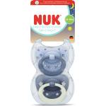 Nuk First Choice биберон залъгалка, силикон, 18+ мес. , 2 бр. , Day&Night, момче (10177263)