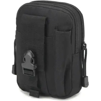 Taktické pouzdro, 100% Nylon. Molle i na opasek. EDC Kapsička na mobil, peněženku, klíče. Barva: