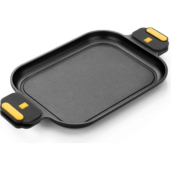 BRA 32 х 24 см гладка плоча за печене и готвене bra от серия origen