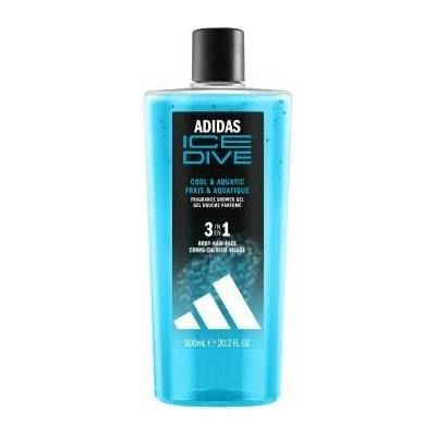 Adidas MEN Ice Dive Sprchový gel 600 ml