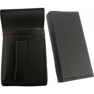 OXYGENIC Koženkový set kasírka vrúbkovaná 2 zipsy a vrecko New Barex S202N 029 87467 čierna