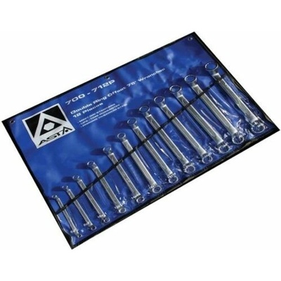 Asta Kľúče očkové zahnuté sada 12 ks, 6 - 32 mm 700-712P