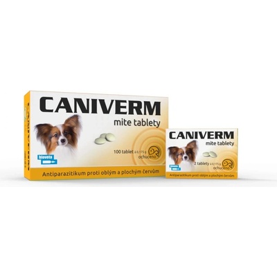 Caniverm Mite 0,175 g 6 tabliet