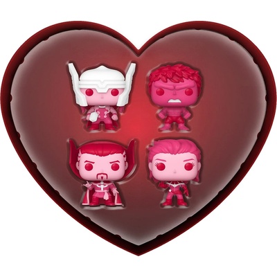 Funko Комплект мини фигури Funko Pocket POP! Marvel: The Avengers - Happy Valentine's Day Box (080787)
