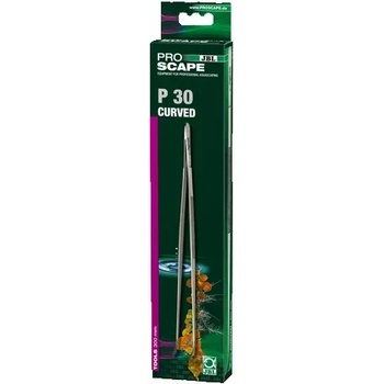 Jbl ProScape Tool P 30 curved - Пинсета с връх под ъгъл от неръждаема стомана за професионално поставяне на аквариумни растения и декорации 30 см