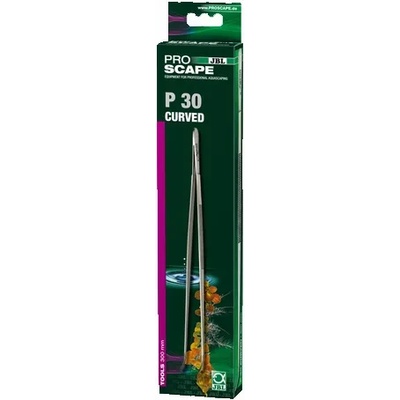 Jbl ProScape Tool P 30 curved - Пинсета с връх под ъгъл от неръждаема стомана за професионално поставяне на аквариумни растения и декорации 30 см