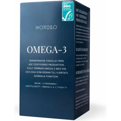 Nordbo Scandinavian Omega-3 Trout Oil 200 ml