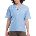 PEPPERMINT Дамска фланелка с къс ръкав за колоездене PEPPERMINT Women's Signature Lightweight Shirt Cycling jersey - Stripes Blueberry (156-2781-0313)