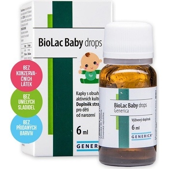 Generica BioLac Baby drops 6 ml